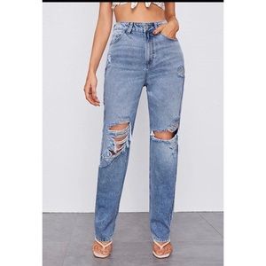 SOLD-90s style boyfriend jeans -NEW
